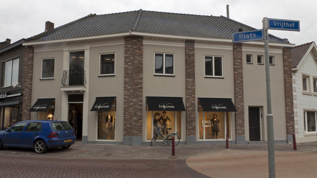 Voorgevel modehuis