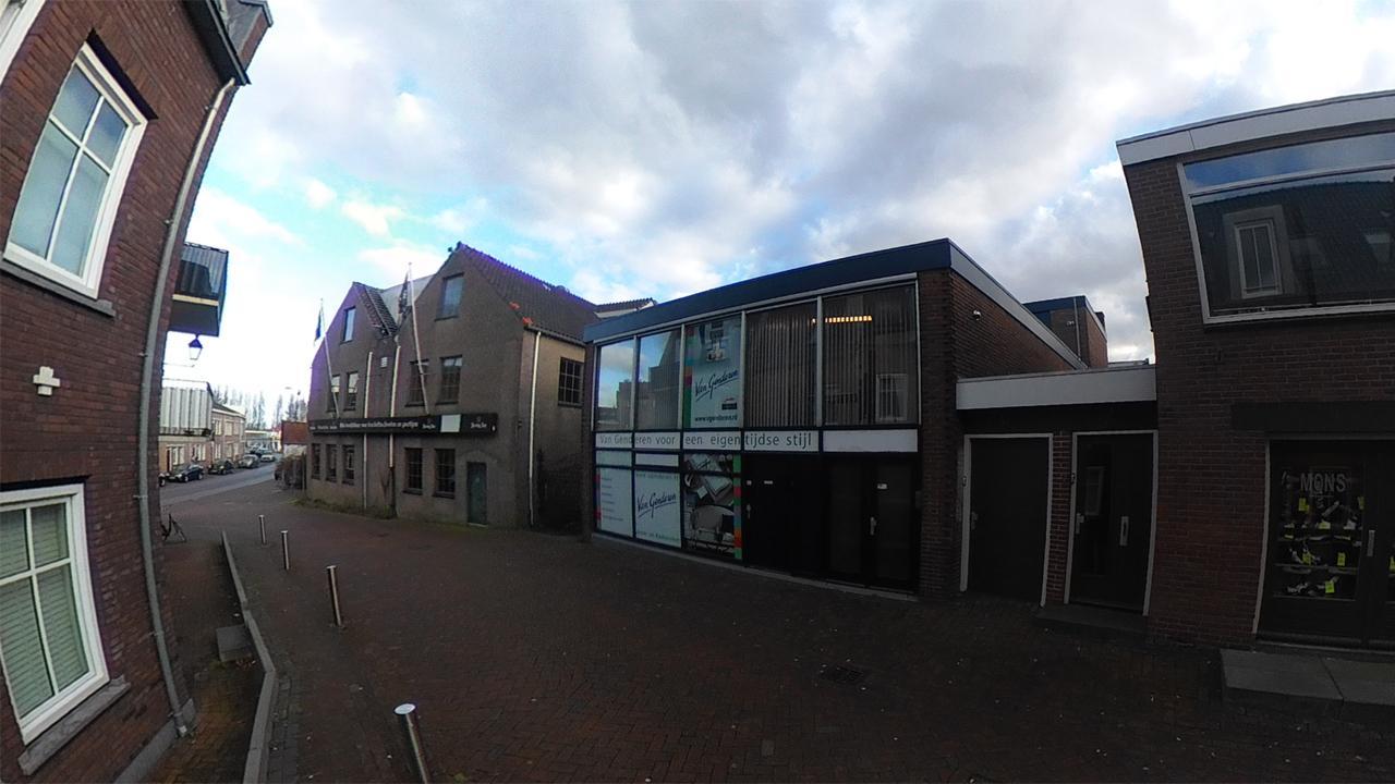 De bestaande situatie aan de Achterstraat