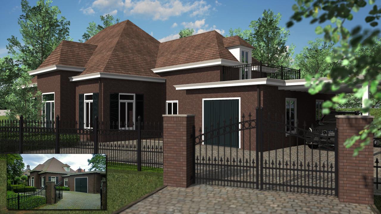 Uitbreiding van het huis op de verdieping